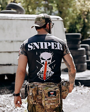 Тактична потовідвідна футболка oblivion Sniper ДЛ7350 Київ - фото 1
