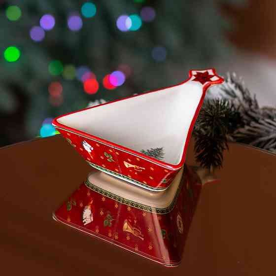 Салатниця "Ялинка" 14.5×12 см новорічна Київ