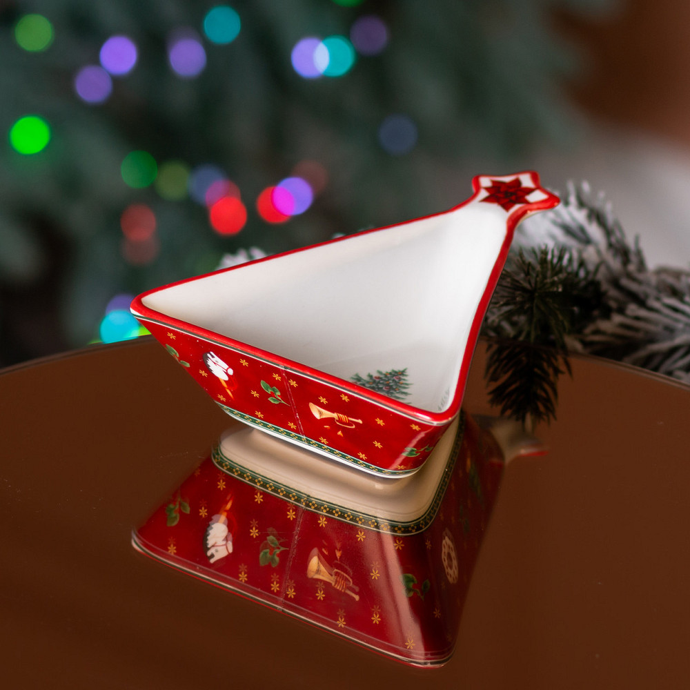 Новогодняя салатница в форме елки 14.5 см Киев - изображение 6