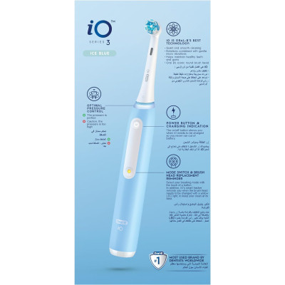 Электрическая зубная щетка Oral-B iOG3.1A6.0 Ice Blue Винница - изображение 4