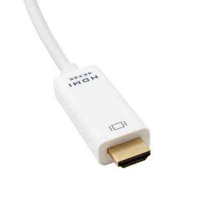 Кабель мультимедийный DisplayPort M to HDMI M 2.0m Extradigital (KBD1669) Винница