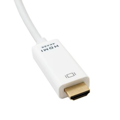 Кабель мультимедійний DisplayPort M to HDMI M 2.0m Extradigital (KBD1669) Вінниця - фото 3