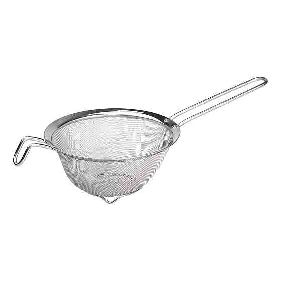 Zhongjing Друшляк-сито з ручкою 18 см дрібнокомірчаста сітка з нержавіючої сталі HP-19-1-18CM Київ