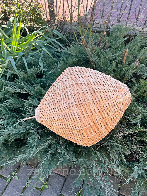 Люстра плетеная из лозы кокон Киев - изображение 8