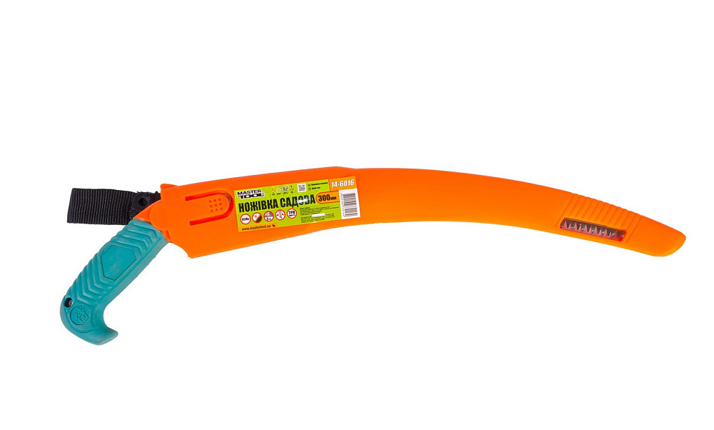 MASTERTOOL Ножівка садова MASTERTOOL 300 мм 6TPI загартований зуб 3-D заточування з чохлом 14-6 Коломия - фото 4