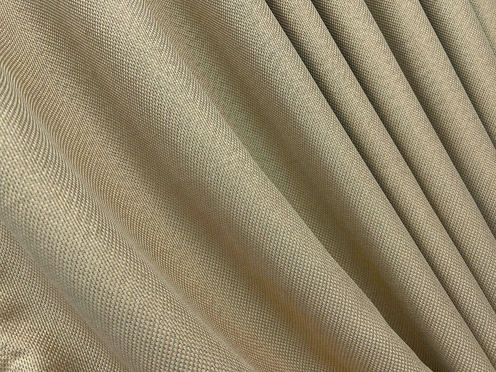 Комплект штор VR-Textil Лен Мешковина 200х270 2шт и Тюль 600х270 292ш-1579т Бежевый с молочным 71-160/7 Киев - изображение 6
