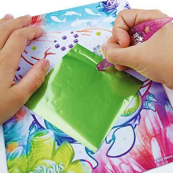 Набір для творчості Зоряні блискітки та фольга Nebulous Stars 11011, 3 шаблони Вінниця