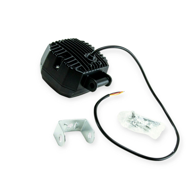 Фара LED прямоугольная 70х60х55 (Д В Ш) 20W CREE дальний, ДХО Optimal-L дополнительная Мукачево - изображение 1