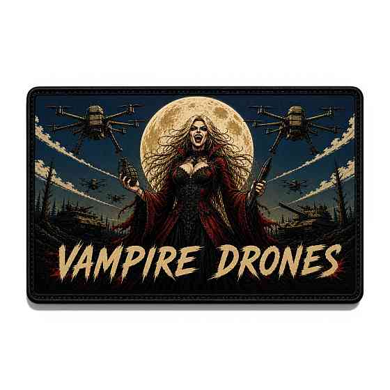 Патч / шеврон Vampire Drones Запоріжжя