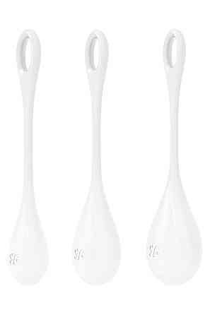 Набор вагинальных шариков Satisfyer Yoni Power 1 белые Sex Aura Киев