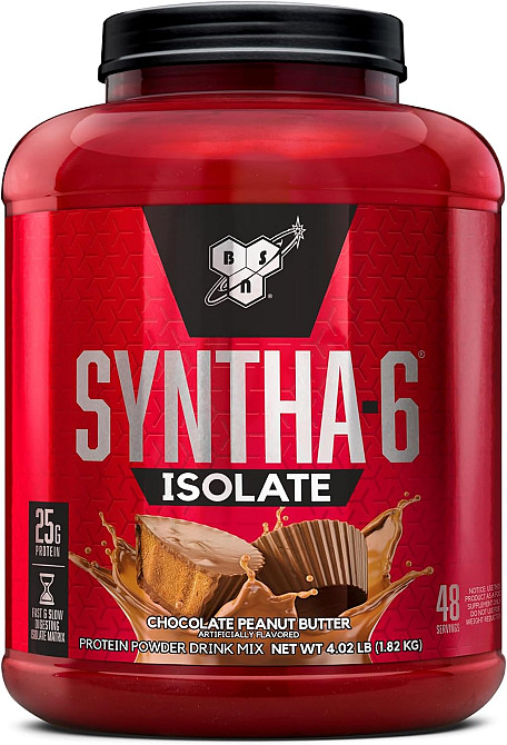 Протеин BSN Syntha-6 Isolate 1.8 kg (Chocolate peanut butter) Луцк - изображение 1