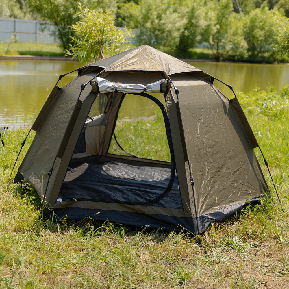 Кемпінгова палатка на 3 особи з тентом Camping Lugi Київ - фото 7