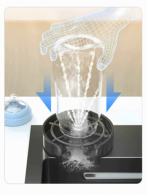 Кухонна раковина водоспад Willda, кухонна мийка водоспад ручної роботи 92х45х22 (98745687) Київ - фото 5