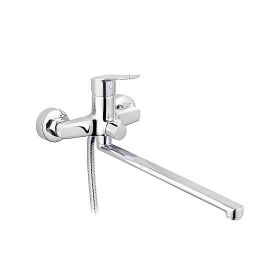 Смеситель для ванны Kroner KRP Hagen - C070 с душевым гарнитуром Киев