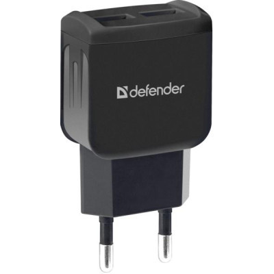 Зарядний пристрій Defender UPС-21 2xUSB,5V/2.1А кабель microUSB (83581) Вінниця - фото 1