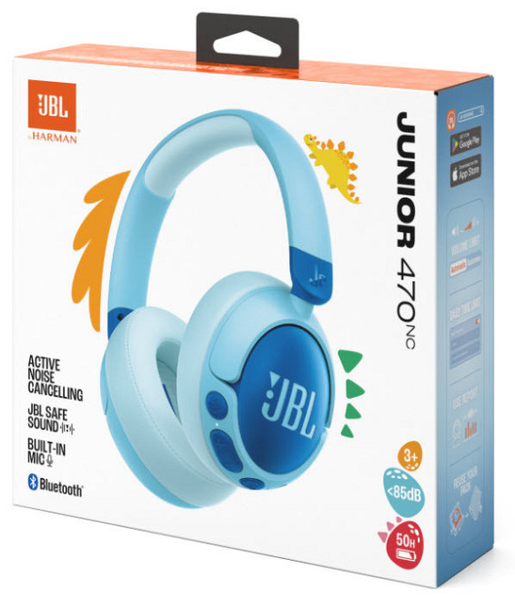 Гарнитура JBL JR470NC Blue (JBLJR470NCBLU) (7065596) Киев - изображение 4