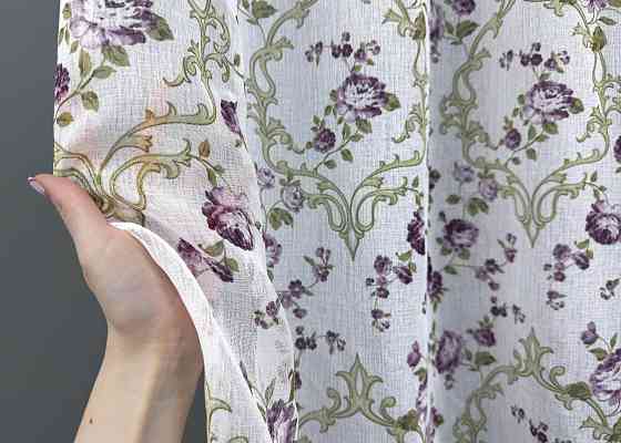 Тюль VR-Textil 1145т Flora Батист Разноцветный 300х270 см (40-905) Киев