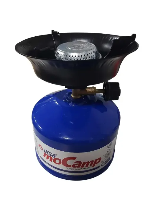 Газовая горелка-плита с пьезоподжигом Iksa MoCamp / Портативная походная горелка / Туристическая плита Коломия - фото 3