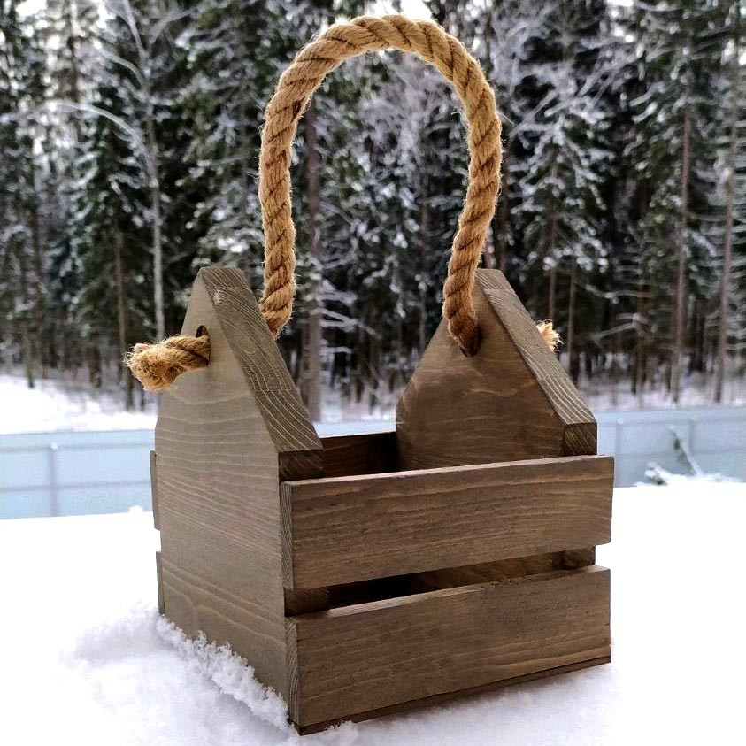 Інтер'єрний декоративний ящик "Іліт" капучино Миколаїв - фото 2