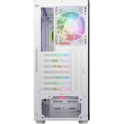 Корпус 2E Gaming Hexagon G338W, без БЖ, 2xUSB 3.0, 1xUSB Type-C, 1x120mm, 3x120mm ARGB, TG Side Panel, AT (2E-G338W) Вінниця