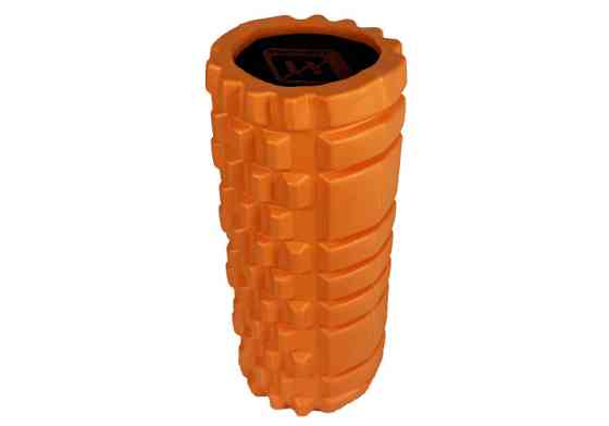 Масажний ролик EasyFit Solid Roller v.1.1s 33 см помаранчевий Коломия