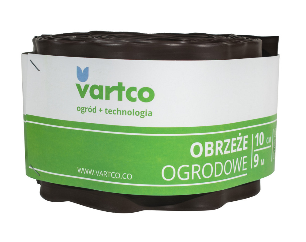 Бордюрна стрічка 10 см 9 метрів коричнева VARTCO (Польща) Дніпро - фото 5