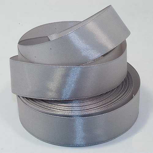 Стрічка атласна темно-сіра 23 м Київ - фото 1