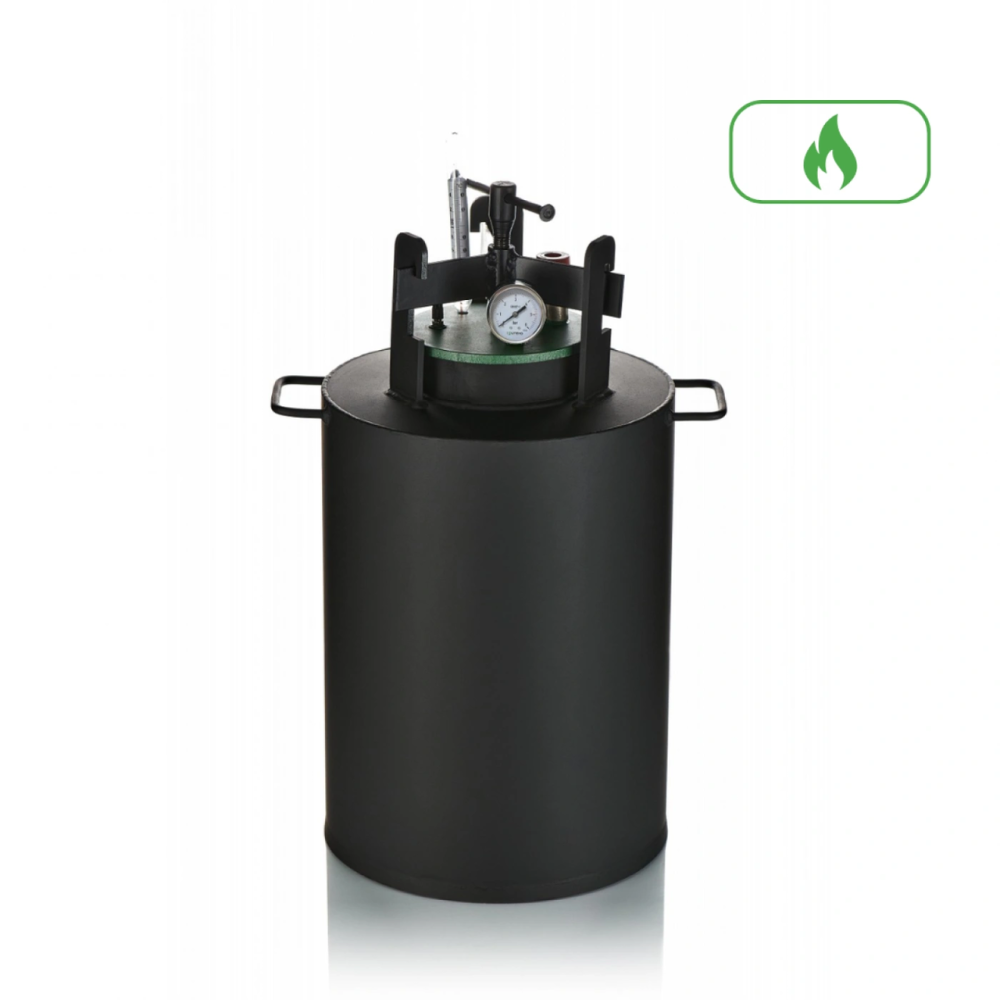 Автоклав бытовой для консервирования ЧЕ-24 на 24 банки, газовый для дома домашний Киев - изображение 1