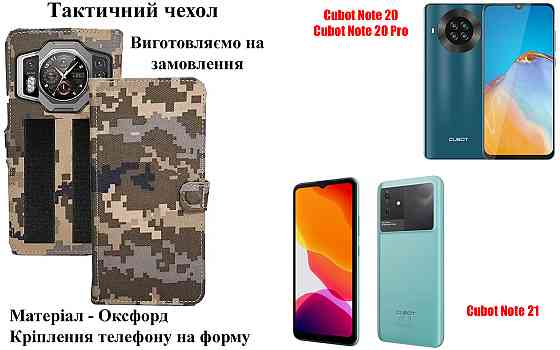 Тактический чехол для Coolpad CP12, крепится к снаряжению на липучке Киев