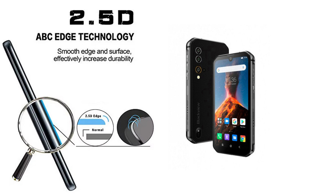 Захисне скло ArmorGlass для Blackview BV9900, BV9900E, BV9900 Pro – стійке до подряпин та ударів Київ - фото 2