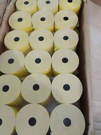 Касова стрічка термо 57 мм 60 метрів жовта Павлоград