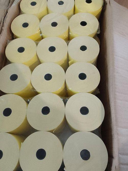 Кассовая лента термо 57 мм 60 метров желтая Павлоград - изображение 5