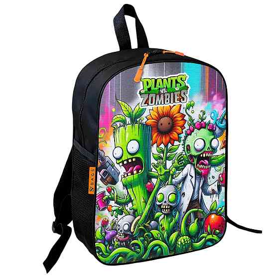 Рюкзак шкільний дитячий Рослини проти Зомбі «Plants vs Zombies» 36х27 см для хлопчика (01080) Київ
