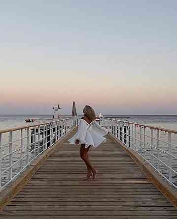 Женское легкое мини платье свободного кроя креп жатка Молочный Одесса