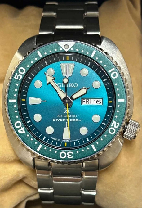 Часы Seiko Prospex SBDY 039  Turtle Green! Лимитка! Идеал! Киев - изображение 8