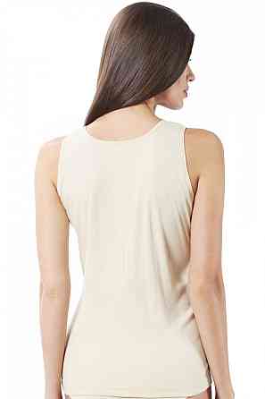 Майка жіноча широка бретель Ozkan — Бежевий 0111-3 Київ