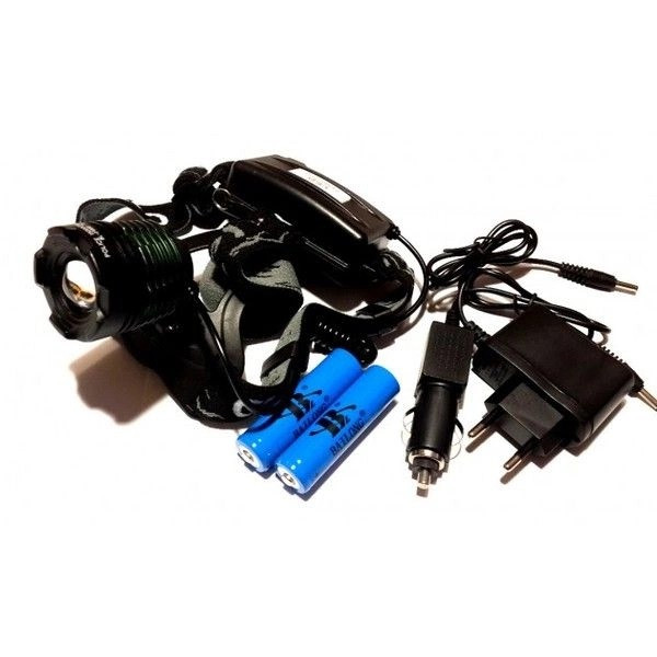 Налобний ліхтарик з регульованим ремінцем POLICE BL-2188B-T6, Налобний ліхтар з ремінцем на голову PJ-70 Львів - фото 3