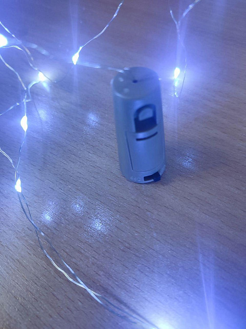 Світлодіодна гірлянда на батарейках 1,5 метрів Київ - фото 2