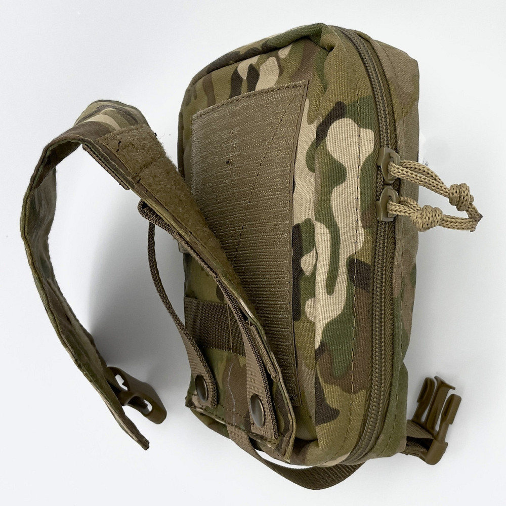 Тактична армійська аптечка IRR Cordura 500D Мультикам (coyote) утилітарний, медичний підсумок Запоріжжя - фото 3