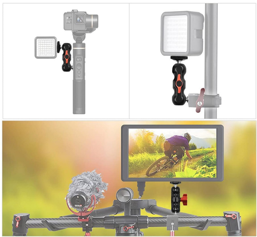 Шарнір подвійна кульова головка міні Magic Arm AC Prof 5357 Київ - фото 2