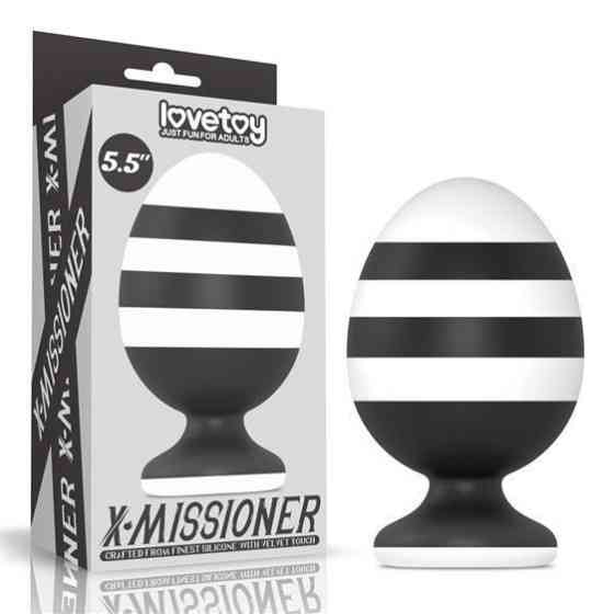 Анальна пробка - X-Missioner Butt Plug 5.5" Sex Aura Київ