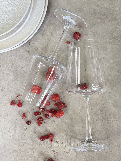 Келих для вина "Джіада Кристал" 520 мл 102-1279 прозорий для дому та ресторану Київ - фото 2