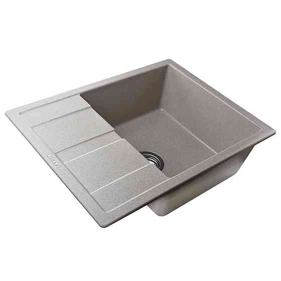 Гранитная мойка Mira ONZA бежевый 650 х 500 мм (000028912) Киев