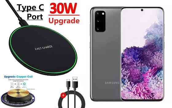Беспроводное зарядное устройство Copper до 30W для Nothing Phone (1), USB-C, LED Киев