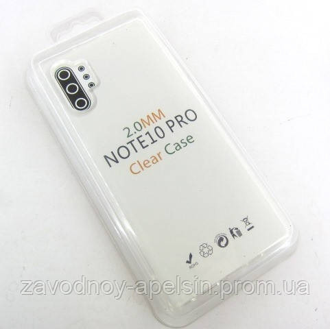 Samsung N975 Note 10 plus прозорий чохол 2мм Одеса - фото 2
