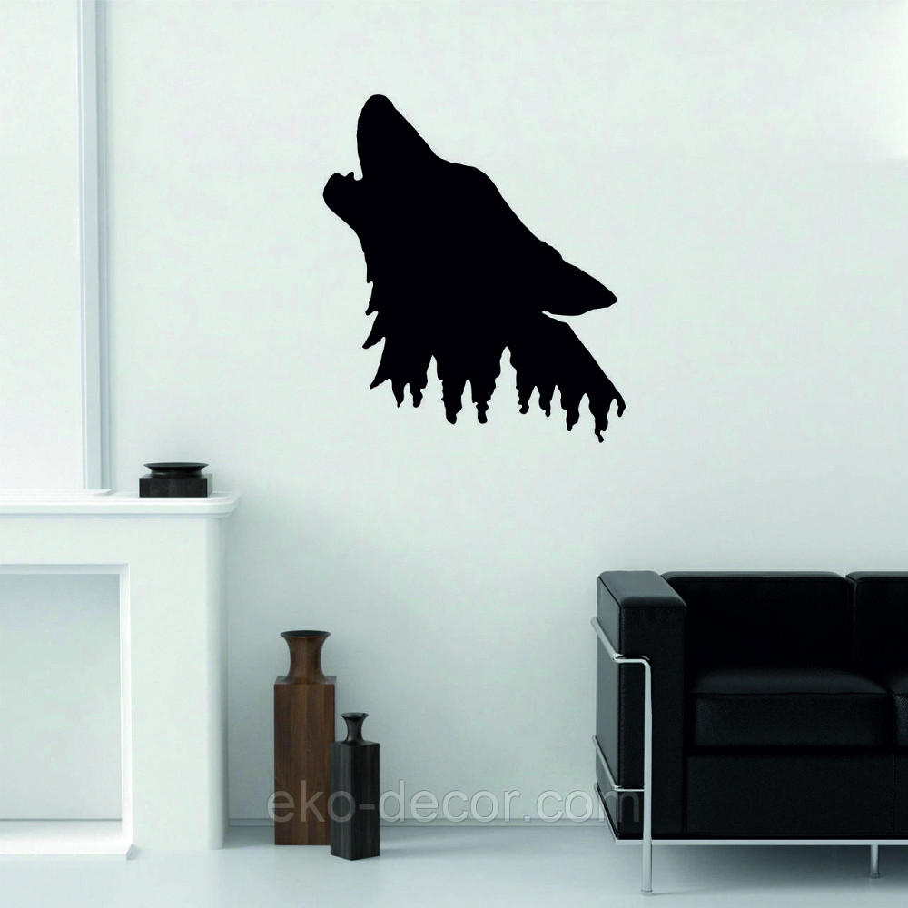 Декоративное настенное Панно «Волк», Декор на стену Киев - изображение 1