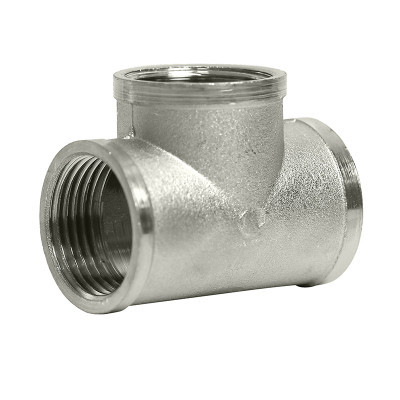 Трійник SOLOMON 1″х1/2″х1″ ВВВ нікель 8202 (000025754) Киев - изображение 1