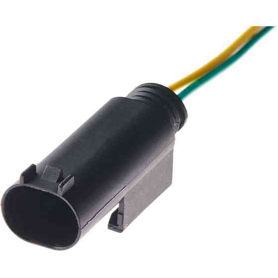 Роз'єм конектор с проводом, 2-кон., Датчик Температури, Детали Подсветки, 1-967570-3, 1-968733-6, BMW, Land Rover Київ