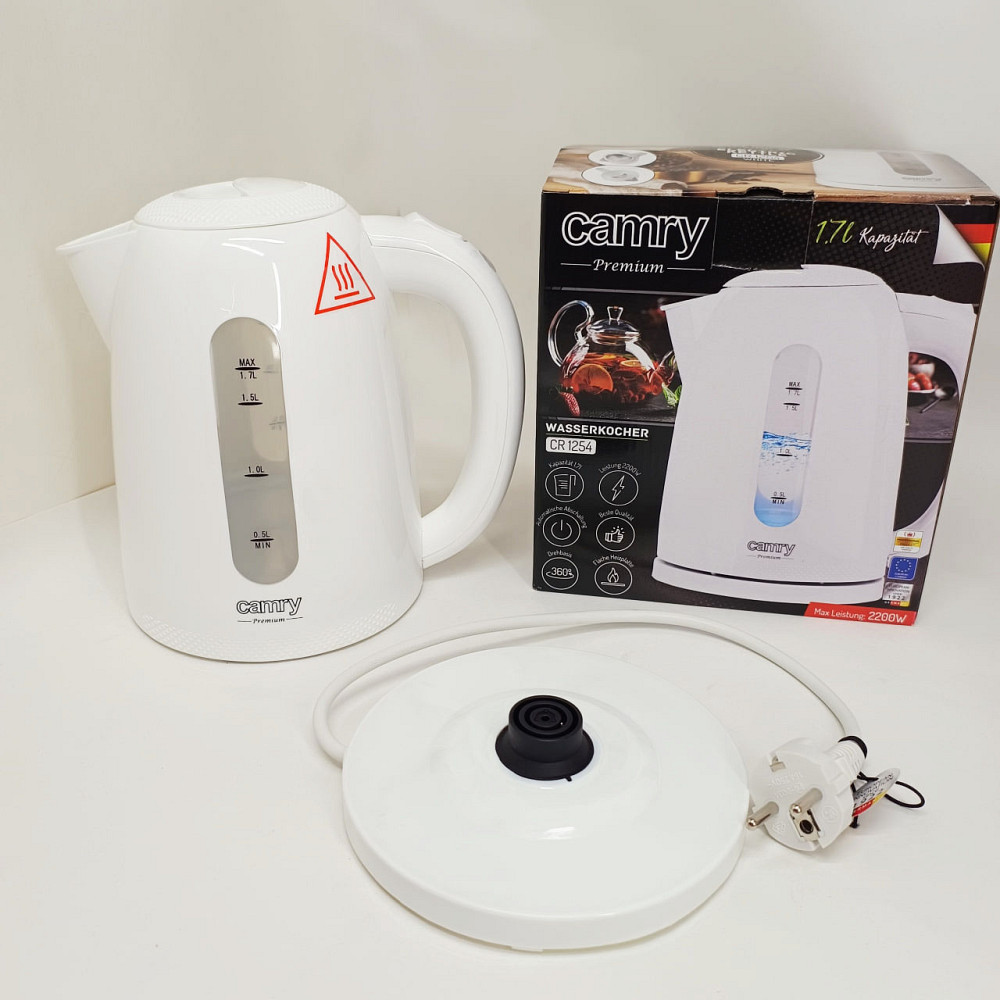 Чайник електричний домашній Camry, Електрочайник на кухню, Побутовий чайник для кухні CN-31 Львів - фото 7