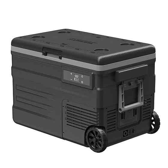 Компрессорный автохолодильник Alpicool U45E. Охлаждение до -20 ℃. Питание 12, 24, 220В, встроенная батарея Киев